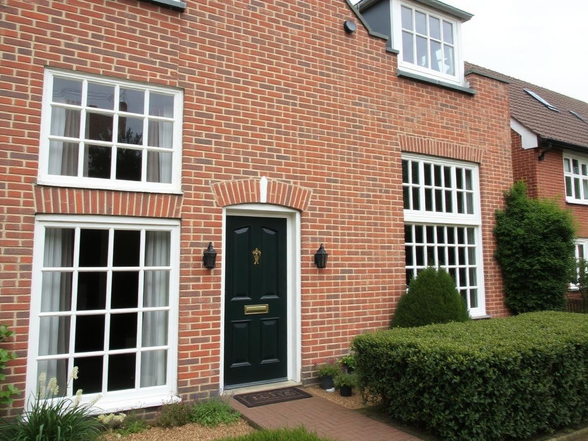 Jaren '30 woning, buitenschilderwerk